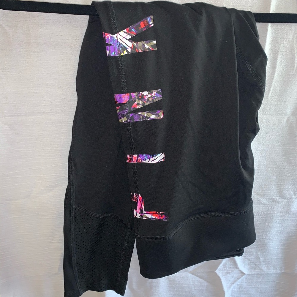 PINK workout leggings, size L